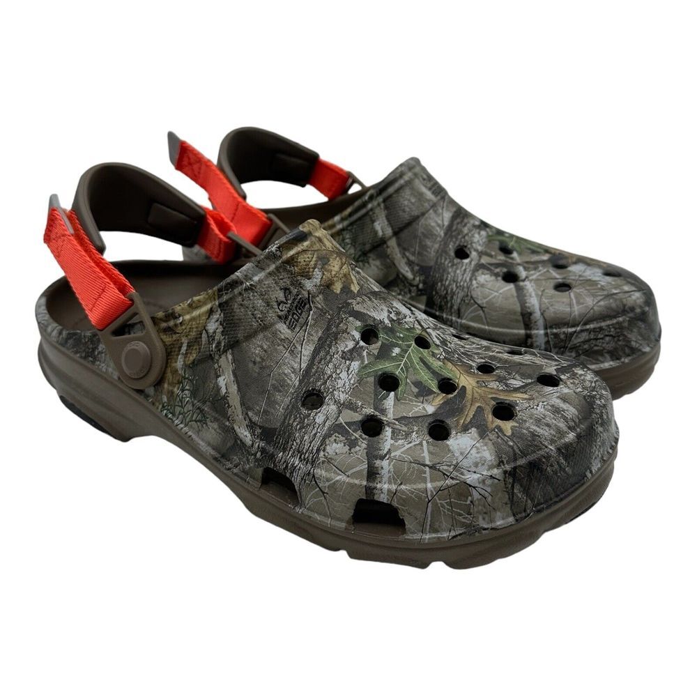 Crocs‎ Unisex Classic All-Terrain Realtree Edge Clog 206504-267 Walnut M8 W10